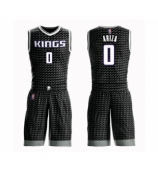 Youth Sacramento Kings #0 Trevor Ariza Swingman Black Basketball Suit Jersey Statement Edition