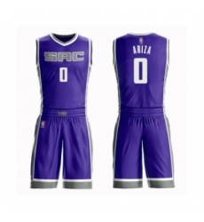 Youth Sacramento Kings #0 Trevor Ariza Swingman Purple Basketball Suit Jersey - Icon Edition