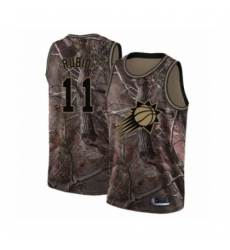 Men's Phoenix Suns #11 Ricky Rubio Swingman Camo Realtree Collection Basketball Jersey