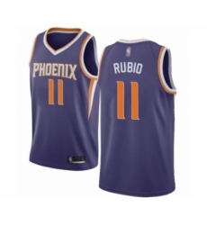 Women's Phoenix Suns #11 Ricky Rubio Swingman Purple Basketball Jersey - Icon Edition