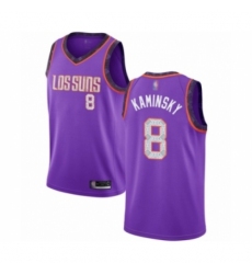 Men's Phoenix Suns #8 Frank Kaminsky Swingman Purple Basketball Jersey - 2018-19 City Edition