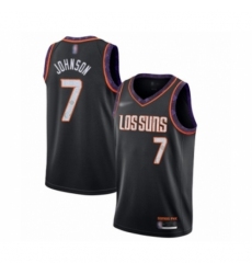 Men's Phoenix Suns #7 Kevin Johnson Swingman Black Basketball Jersey - 2019 20 City Edition