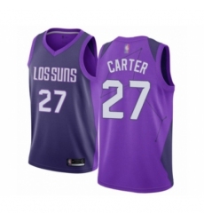 Men's Phoenix Suns #27 Jevon Carter Authentic Purple Basketball Jersey - City Edition