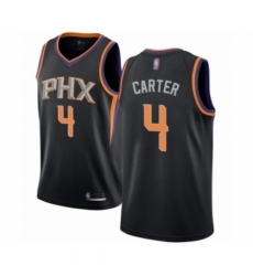 Men's Phoenix Suns #4 Jevon Carter Authentic Black Basketball Jersey Statement Edition