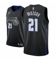 Men NBA 2018-19 Orlando Magic #21 Terrence Ross City Edition Black Jersey