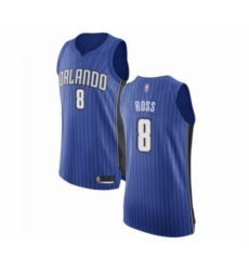 Men's Orlando Magic #8 Terrence Ross Authentic Royal Blue Basketball Jersey - Icon Edition