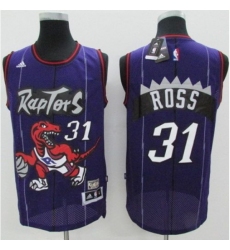 Raptors #31 Terrence Ross Purple Hardwood Classics Stitched NBA Jersey