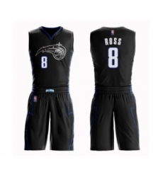 Women's Orlando Magic #8 Terrence Ross Swingman Black Basketball Suit Jersey - City Edition