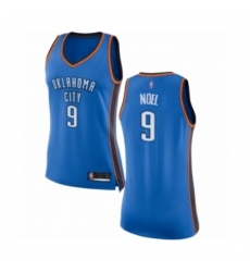 Women's Oklahoma City Thunder #9 Nerlens Noel Swingman Royal Blue Basketball Jersey - Icon Edition