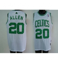 Celtics #20 Ray Allen Stitched White NBA Jersey