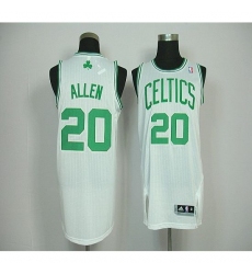 Celtics #20 Ray Allen White Revolution 30 Stitched NBA Jersey