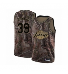 Men's Los Angeles Lakers #39 Dwight Howard Swingman Camo Realtree Collection Basketball Jersey