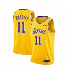 Youth Los Angeles Lakers #11 Avery Bradley Swingman Gold Basketball Jersey - Icon Edition