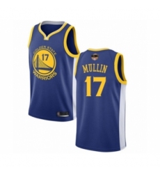 Men's Golden State Warriors #17 Chris Mullin Swingman Royal Blue 2019 Basketball Finals Bound Basketball Jersey - Icon Edition