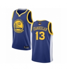 Men's Golden State Warriors #13 Wilt Chamberlain Swingman Royal Blue 2019 Basketball Finals Bound Basketball Jersey - Icon Edition