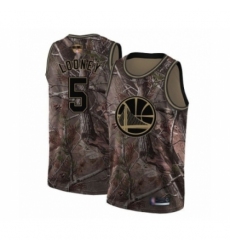 Men's Golden State Warriors #5 Kevon Looney Swingman Camo Realtree Collection Basketball 2019 Basketball Finals Bound Jersey