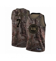 Youth Detroit Pistons #7 Thon Maker Swingman Camo Realtree Collection Basketball Jersey