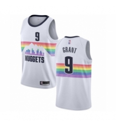 Women's Denver Nuggets #9 Jerami Grant Swingman White Basketball Jersey - City Edition