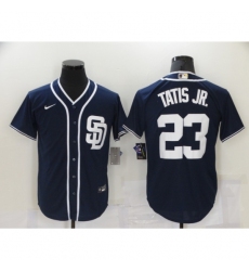 Men's San Diego Padres #23 Fernando Tatis Jr. Navy 2021 Jersey