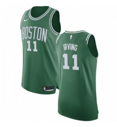  Men's Nike Boston Celtics #11 Kyrie Irving Green NBA Authentic Icon Edition Jersey