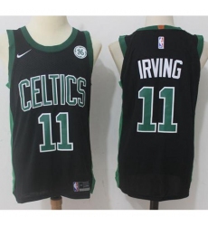  Youth Nike Boston Celtics #11 Kyrie Irving Black NBA Swingman Statement Edition Jersey