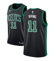 Women's Nike Boston Celtics #11 Kyrie Irving Black NBA Swingman Statement Edition Jersey