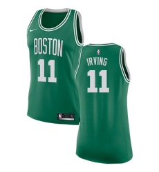Women's Nike Boston Celtics #11 Kyrie Irving Green NBA Swingman Icon Edition Jersey