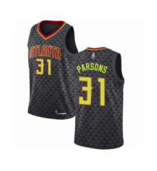 Women's Atlanta Hawks #31 Chandler Parsons Authentic Black Basketball Jersey - Icon Edition