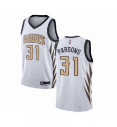 Women's Atlanta Hawks #31 Chandler Parsons Swingman White Basketball Jersey - City Edition