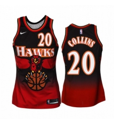 Men's Nike Atlanta Hawks #20 John Collins 1995-1999 Hardwood Classic NBA Jersey