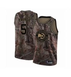 Youth Atlanta Hawks #5 Jabari Parker Swingman Camo Realtree Collection Basketball Jersey