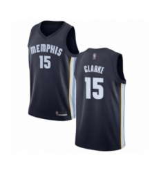 Women's Memphis Grizzlies #15 Brandon Clarke Authentic Navy Blue Basketball Jersey - Icon Edition