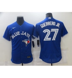 Men's Nike Toronto Blue Jays #27 Vladimir Guerrero Jr. Blue Home Stitched Baseball Jersey