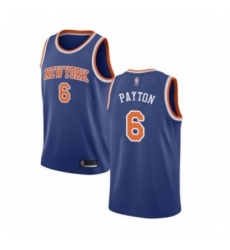 Youth New York Knicks #6 Elfrid Payton Swingman Royal Blue Basketball Jersey - Icon Edition