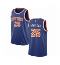 Youth New York Knicks #25 Reggie Bullock Swingman Royal Blue Basketball Jersey - Icon Edition