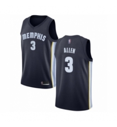 Youth Memphis Grizzlies #3 Grayson Allen Swingman Navy Blue Basketball Jersey - Icon Edition