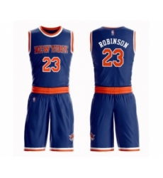Women's New York Knicks #23 Mitchell Robinson Swingman Royal Blue Basketball Suit Jersey - Icon Edition