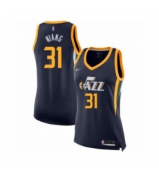 Women's Utah Jazz #31 Georges Niang Swingman Navy Blue Basketball Jersey - Icon Edition