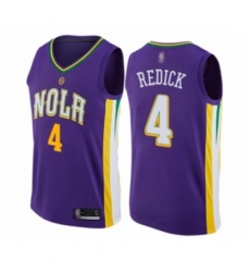 Women's New Orleans Pelicans #4 JJ Redick Swingman Purple Basketball Jersey - City Edition