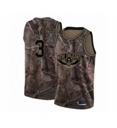 Men's New Orleans Pelicans #3 Josh Hart Swingman Camo Realtree Collection Basketball Jersey