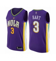 Youth New Orleans Pelicans #3 Josh Hart Swingman Purple Basketball Jersey - City Edition