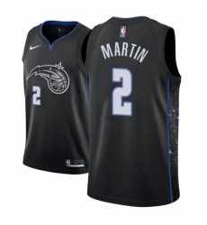 Men NBA 2018-19 Orlando Magic #2 Jarell Martin City Edition Black Jersey