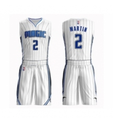 Women's Orlando Magic #2 Jarell Martin Swingman White Basketball Suit Jersey - Association Edition