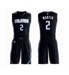 Youth Orlando Magic #2 Jarell Martin Swingman Black Basketball Suit Jersey Statement Edition