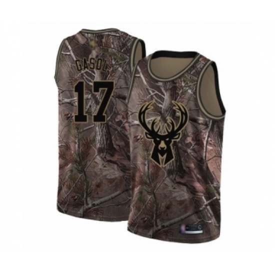 Youth Milwaukee Bucks #17 Pau Gasol Swingman Camo Realtree Collection Basketball Jersey Youth Milwaukee Bucks #17 Pau Gasol Swingman Camo Realtree Collection Basketball Jersey