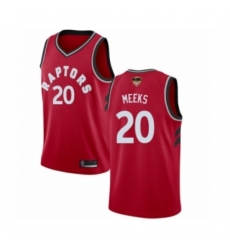 Youth Toronto Raptors #20 Jodie Meeks Swingman Red 2019 Basketball Finals Bound Jersey - Icon Edition