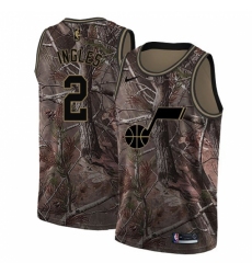 Youth Nike Utah Jazz #2 Joe Ingles Camo NBA Swingman Realtree Collection Jersey