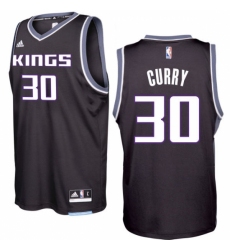Sacramento Kings #30 Seth Curry 2016-17 Seasons Black Alternate New Swingman Jersey