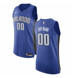 Men's Orlando Magic Nike Royal Authentic Custom Jersey - Icon Edition