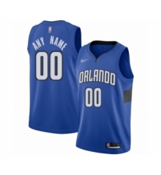 Women's Orlando Magic Customized Swingman Blue Finished Basketball Jersey - Statement Edition